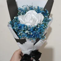 گل رز ربانی زیبا|گل مصنوعی|نیشابور, شهرآرا|دیوار