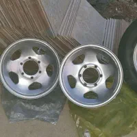 چهار عدد رینگ مزدا ودو عدد تایر مزدا|قطعات یدکی و لوازم جانبی|میاندوآب, |دیوار