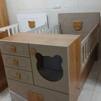تخت وکمد نوزاد سیسمونی تخت و کمد