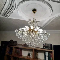 فروش فوری لوستر کریستالی ۱۰ و ۶ شاخه