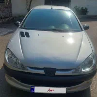 پژو ۲۰۶ نقره ای مدل ۸۹ بی رنگ