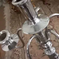 شمعدانی سالم وبسیار تروتمیز  زیبا|لوستر و چراغ آویز|اصفهان, شاهزید|دیوار