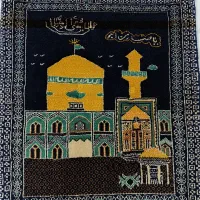 سه تخته تابلو فرش قدیمی و تابلو فرش مصری دستبافت