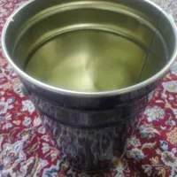 سطل فلزی درب قفل شو