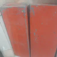 تخت چوب فلزی قفسه فلزی ام دی اف آهنی نوپان|کتابخانه، شلف، قفسه‌های دیواری|کلاله, |دیوار