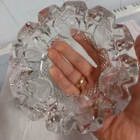 زیرسیگاری و استکان و فنجان و نعلبکی کریستال اصل