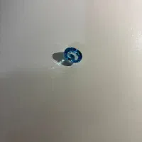 دو عدد سنگ یاقوت کبود اصل و سنگ توپاز