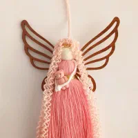 عروسک مکرومه.دیوارکب .جاکلیدی .روزدختر