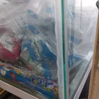 آکواریوم بزرگ با پایه آهنی|لوازم جانبی حیوانات|رشت, خرسندی|دیوار