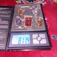 انگشتر نقره خط کلکسیونی