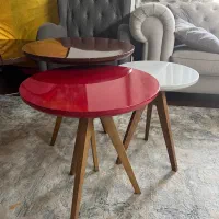 میز وسط و ۳ عدد عسلی|مبلمان خانگی و میز عسلی|نور, |دیوار