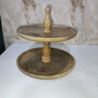 ظروف چوبی . شیرینی خوری چوبی . میوه خوری چوبی