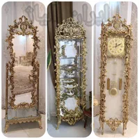 آینه ایستاده قدی کنارسالنی آینه قدی طرح برنزی|آینه|مشهد, طلاب|دیوار