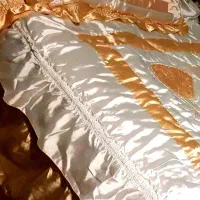 سرویس روتختی ساتن دونفره نو مناسب جهیزیه