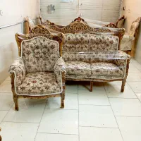 مبل سلطنتی هفت نفره در حد نو