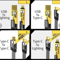 کابل چهار کاره|لوازم جانبی موبایل و تبلت|سمنان, |دیوار