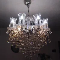 لوستر کاملا سالم هشت شاخه