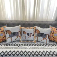 شال مبل، کوسن، رومیزی طرح مارک