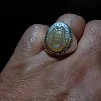 شمایل زیبای مولا علی علیه السلام عقیق یمنی کهنه