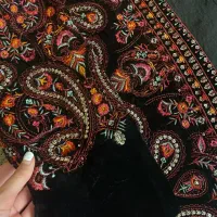 کت مجلسی سوزندوزی زنانه|لباس|رشت, گلسار|دیوار