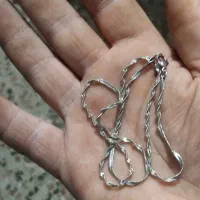 زنجیر نقره ۹۲۵ وزن ۶گرم۴۵سوت