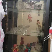 بوفه شیشه ای زیبا ۴ طبقه سالم