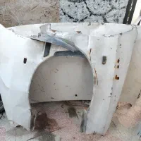 کاپوت وگلگیر پراید سفید