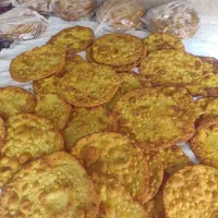 نون روغنی تازه بزرگ شیرین و خوشمزه دونه ای ۱۴