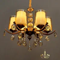 لوستر وِلیا / کلاسیک مدرن/ جلوهای گرم و چشمنواز|لوستر و چراغ آویز|شهریار, شهریار|دیوار