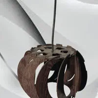 چوبی لوستر اویز|لوستر و چراغ آویز|اصفهان, میرعماد|دیوار