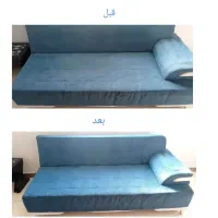 مبل شویی گل ابریشم