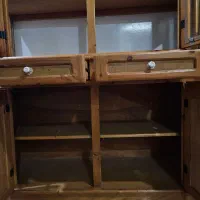 بوفه چوب نراد روسی کاملا نو|بوفه، ویترین، کنسول|رشت, سعدی (تختی)|دیوار