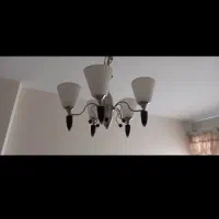 لوستر ۵ شاخه در حد نو