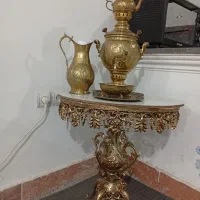سماور زغالی بسیار شیک وچای ساز نو و بسیار شیک