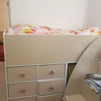 تخت خواب دو طبقه چوبی سفارشی