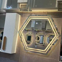 روشویی arusha60مشکی(کارخانه) با اینه بک لایت|لوازم سرویس بهداشتی|تبریز, |دیوار