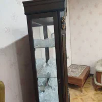 بوفه چهار طبقه ، قفل دار ، پایه دار .|بوفه، ویترین، کنسول|آبادان, |دیوار