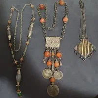 گردنبند نقره دوره عثمانی