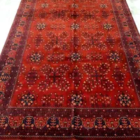 ۶ متری تمام کرک افغان طرح ستاره رنگ طبیعی|فرش|تهران, حر|دیوار