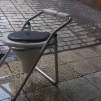 توالت سیار فرنگی درحد نو استفاده نشده