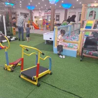 یک نفر کافه دار و یک نفر نظافت خانه بازی سالاریه