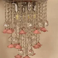 لوستر طرح لوکس گل رز