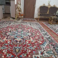 ۱جفت فرش ماشینی|فرش|تبریز, |دیوار