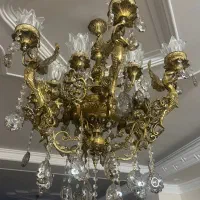 لوستر برنجی سالم