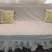 مبل اتریشی 7 نفره با ناهارخوری و روکش