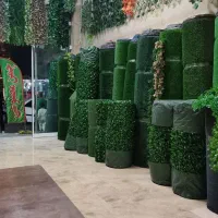 تولید و پخش فنس چمنی و برگی چمن مصنوعی و گرینوال|مصالح و تجهیزات ساختمان|اسلام‌شهر, باغ فیض|دیوار