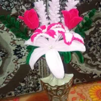 دسته گل مخمل