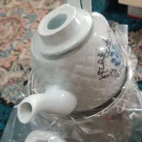 کتری ۵ لیتری شیر دار همراه قوری ۱ لیتری نو|قوری، کتری، قهوهساز دستی|رشت, پل تالشان|دیوار