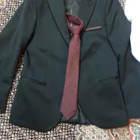 کت + جلیقه و کروات و پیراهن