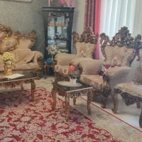 فروش مبل ۹ نفره سلطنتی بسیار شیک و زیبا|مبلمان خانگی و میز عسلی|رشت, شهرک شهید مفتح|دیوار